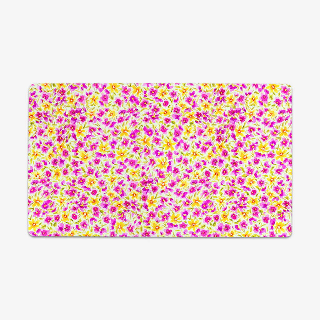 Pretty Purple Florals Playmat