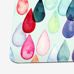 Watercolour Rainbow Drops Playmat