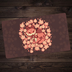 Autumn Leaves Fox Playmat