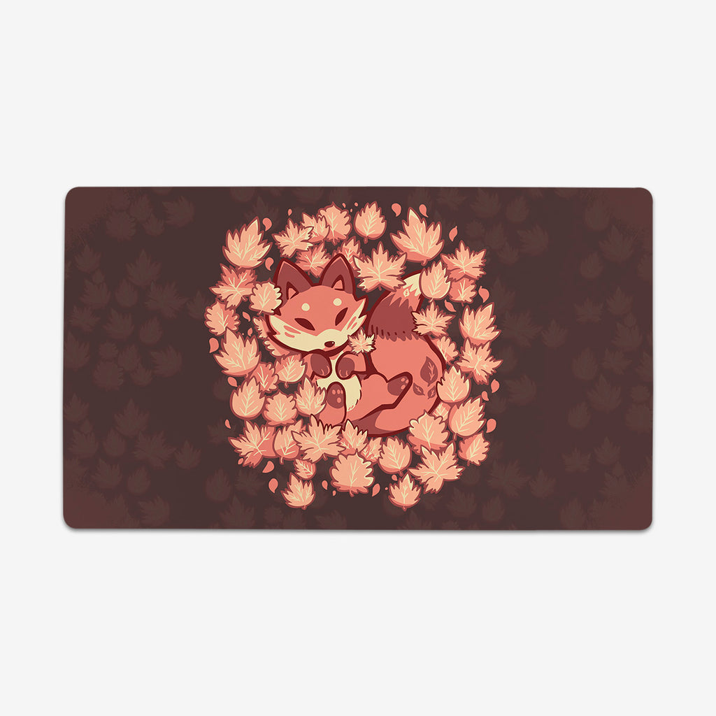 Autumn Leaves Fox Playmat