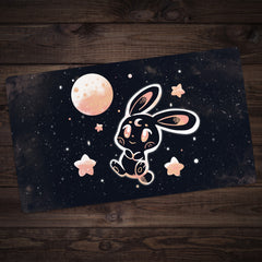 Bunny In The Stars Playmat