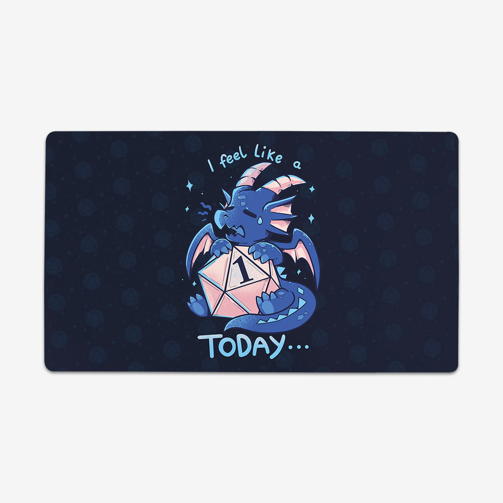 Sad Dice Dragon Playmat