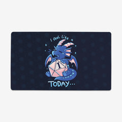 Sad Dice Dragon Playmat
