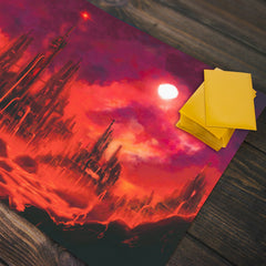 Lava Mountain Playmat