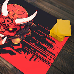 Blazeclad Oni Warrior Playmat