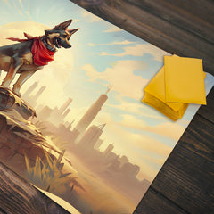 Goodest Boy In The Wasteland Playmat