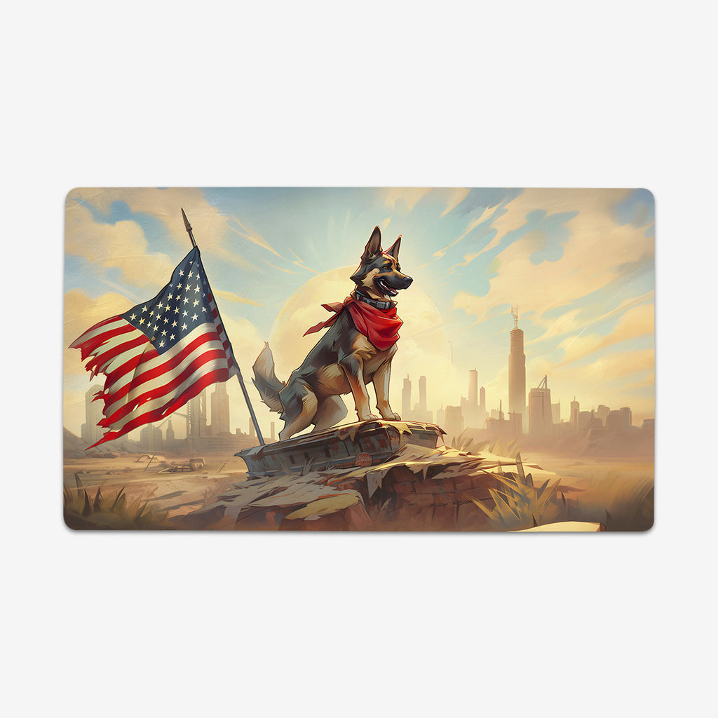 Goodest Boy In The Wasteland Playmat