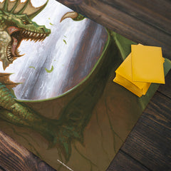 Ancient Green Dragon Playmat