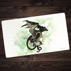 Young Black Dragon Playmat