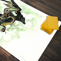 Young Black Dragon Playmat