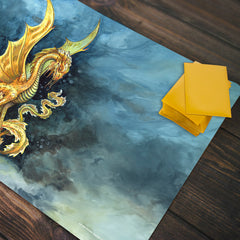 Young Gold Dragon Playmat