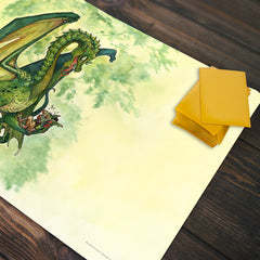 Young Green Dragon Playmat