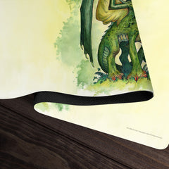 Young Green Dragon Playmat