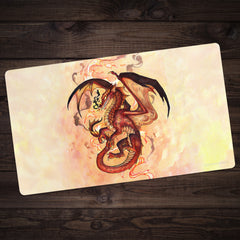 Young Red Dragon Playmat