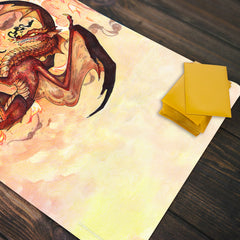 Young Red Dragon Playmat