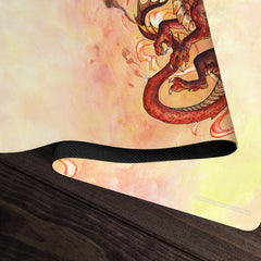 Young Red Dragon Playmat
