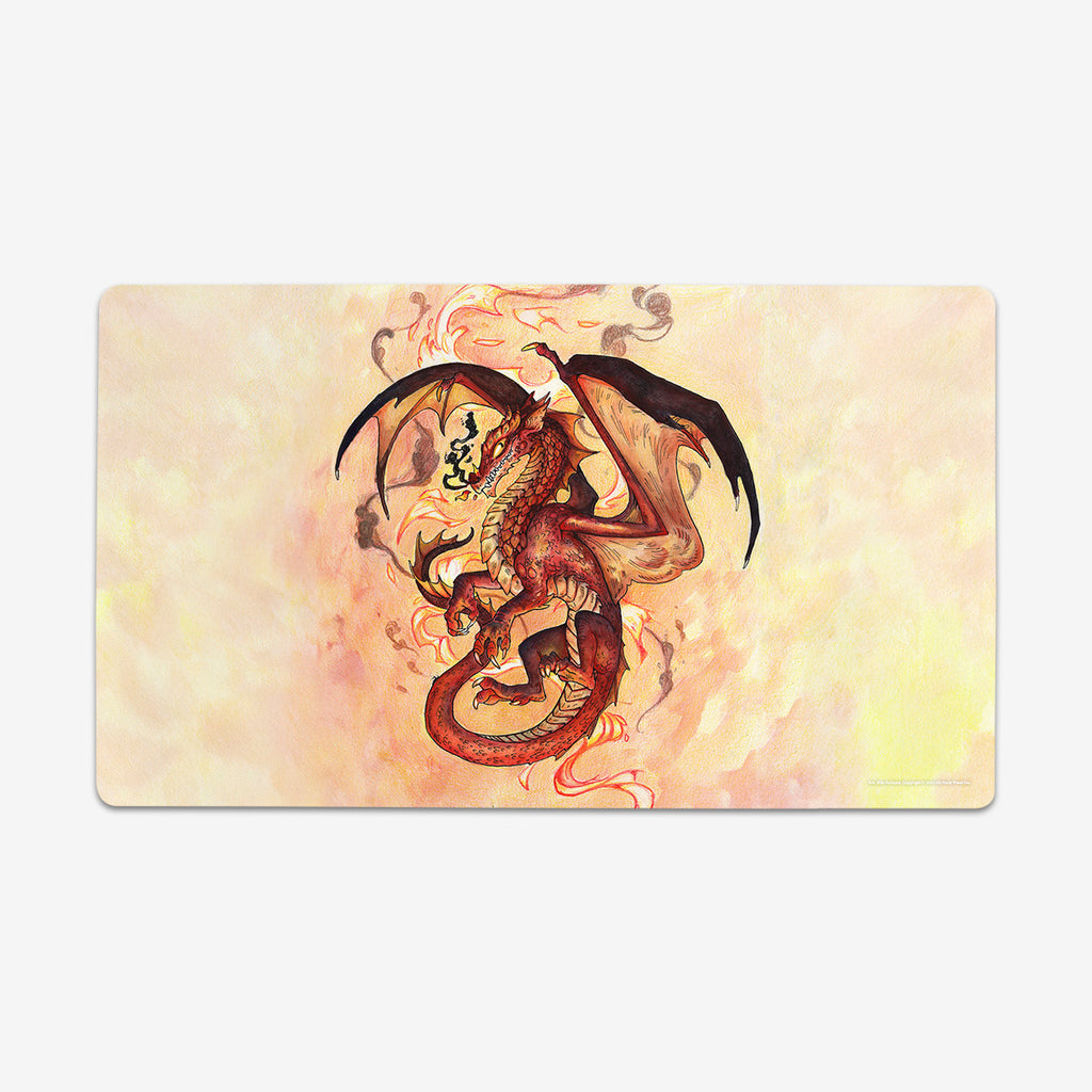 Young Red Dragon Playmat