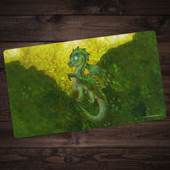 Green Wyrmling Dragon Playmat