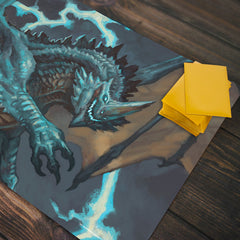 Ancient Blue Dragon Playmat