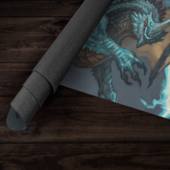 Ancient Blue Dragon Playmat