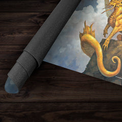 Ancient Gold Dragon Playmat