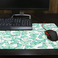 Amazon Morpho Butterflies Thin Desk Mat