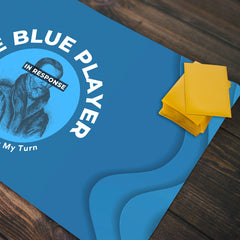 The Blue Player Playmat