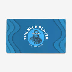 The Blue Player Playmat