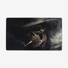 Smoking Skull In Shadow Playmat