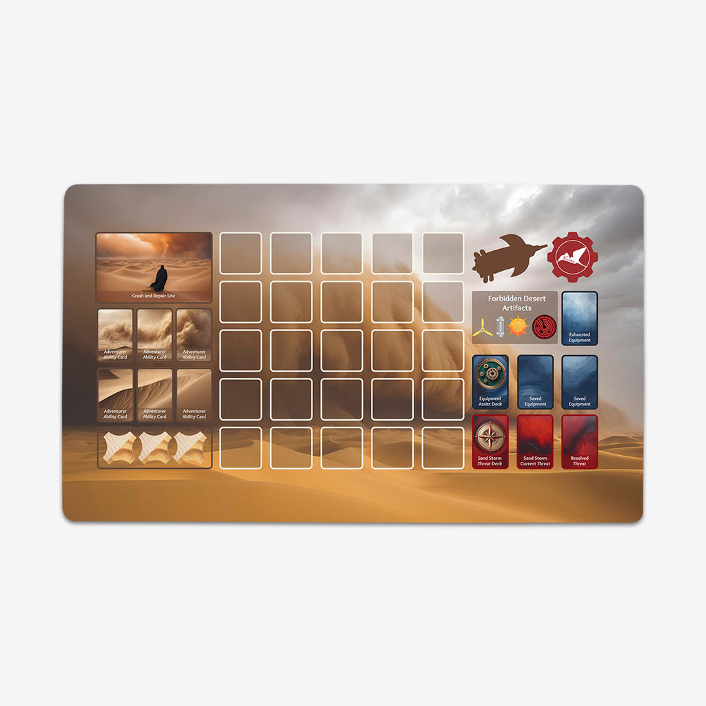 Forbidden Desert Playmat