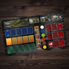 Splendor Trading Post Cities Playmat
