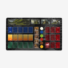 Splendor Trading Post Cities Playmat