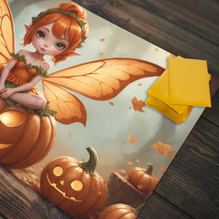Pixie Pumpkin Playmat
