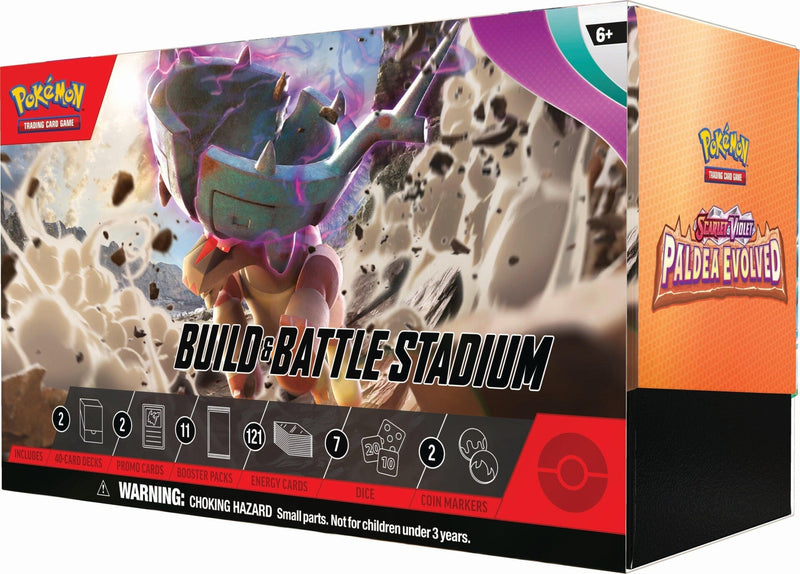 Pokemon TCG: Paldea Evolved Build & Battle Stadium
