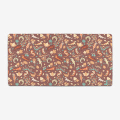 Autumn Geckos Extended Mousepad