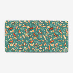 Autumn Geckos Extended Mousepad