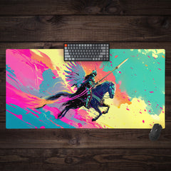 Rainbow Valkyrie Extended Mousepad