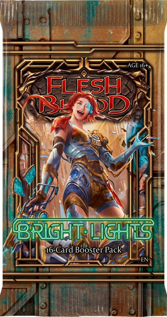 PACK OF Flesh & Blood TCG: Bright Lights Booster pack