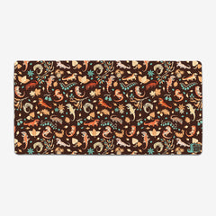 Autumn Geckos Extended Mousepad