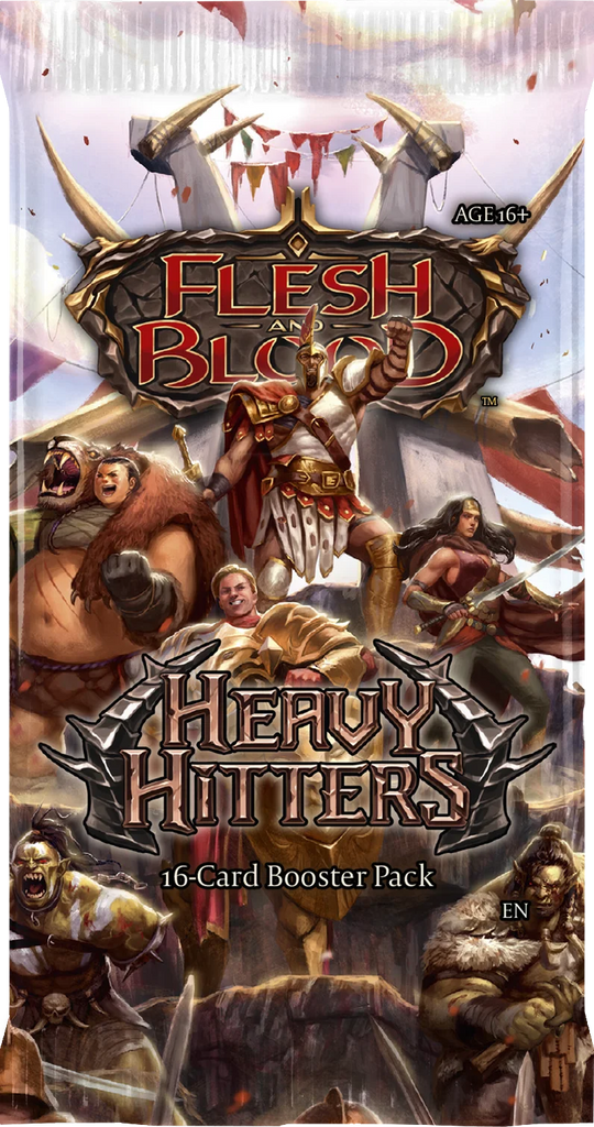 PACK OF Flesh & Blood TCG: Heavy Hitters Booster Pack
