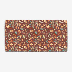 Autumn Geckos Extended Mousepad