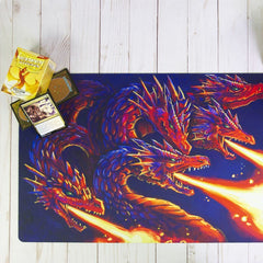 Lava Dragon Playmat - Fleeting Ember - Lifestyle