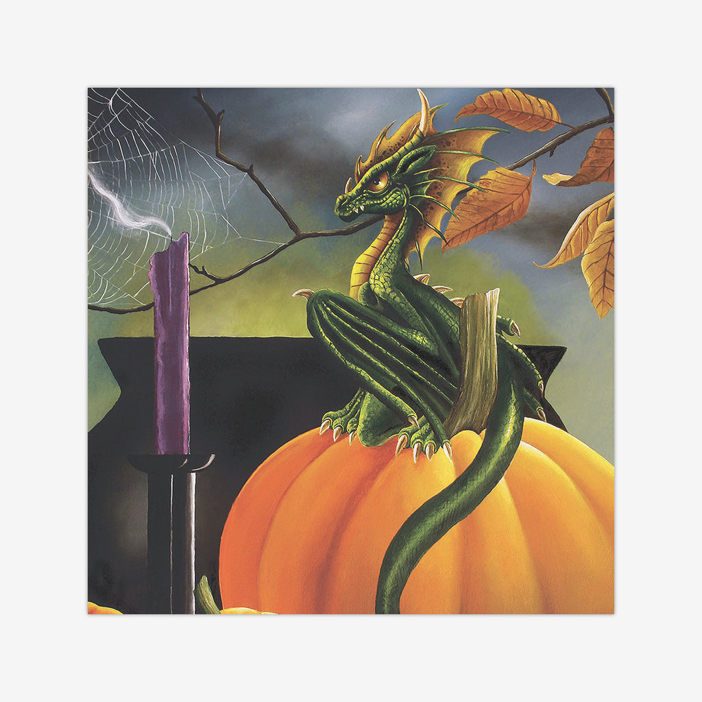 Pumpkin Dragon Wargaming Mat - Kari-Ann Anderson - Mockup