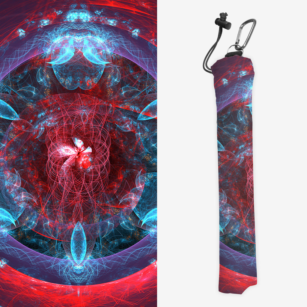 Clock Flower Playmat Bag