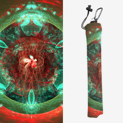 Clock Flower Playmat Bag