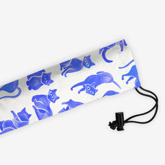 Cat Positions Pattern Playmat Bag