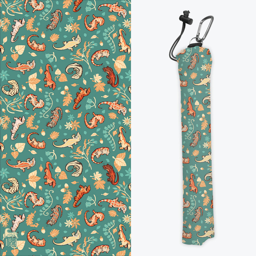 Autumn Geckos Playmat Bag