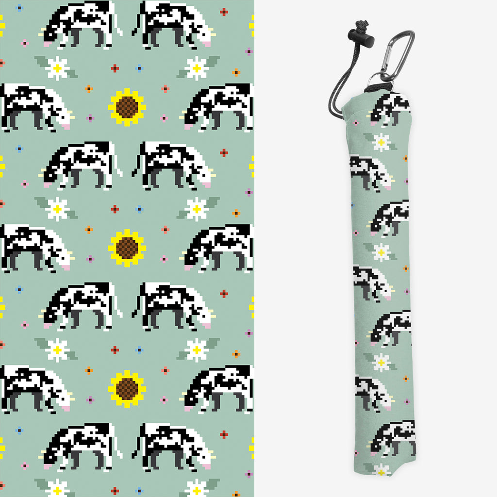 Pixel Cows Playmat Bag
