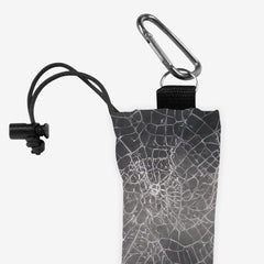 Cracks In Spiderweb AI Space Playmat Bag