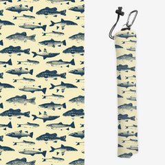 Fish Stamps Playmat Bag